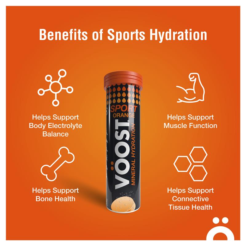 Load image into Gallery viewer, Voost Sport Orange Effervescent 10 Tablets
