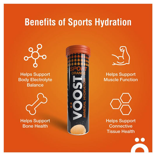 Voost Sport Orange Effervescent 10 Tablets
