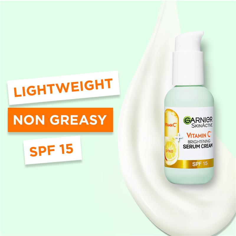 Load image into Gallery viewer, Garnier Skin Active Vitamin C Serum Cream 50ml
