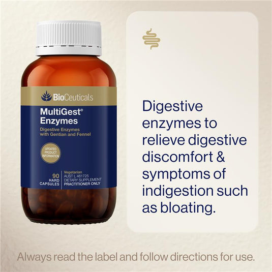 BioCeuticals MultiGest® Enzymes 90 Capsules