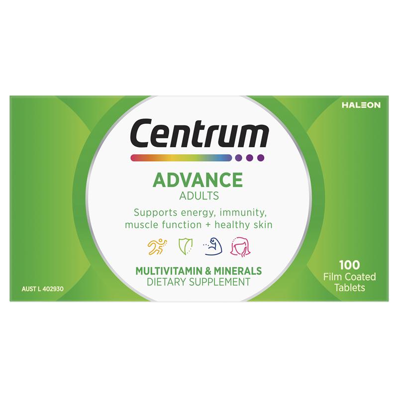 Load image into Gallery viewer, Centrum Advance 100 Tablets
