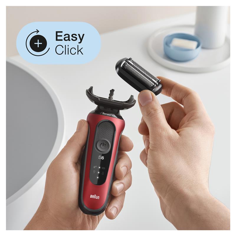 Load image into Gallery viewer, Braun Series 6 Electric Shaver 61-R1000s Wet &amp; Dry
