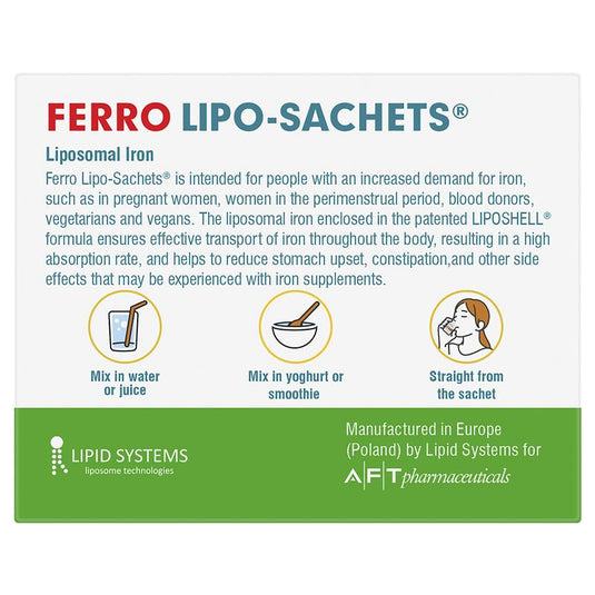 Lipo-Sachets Ferro Strawberry 5g 30 Sachets