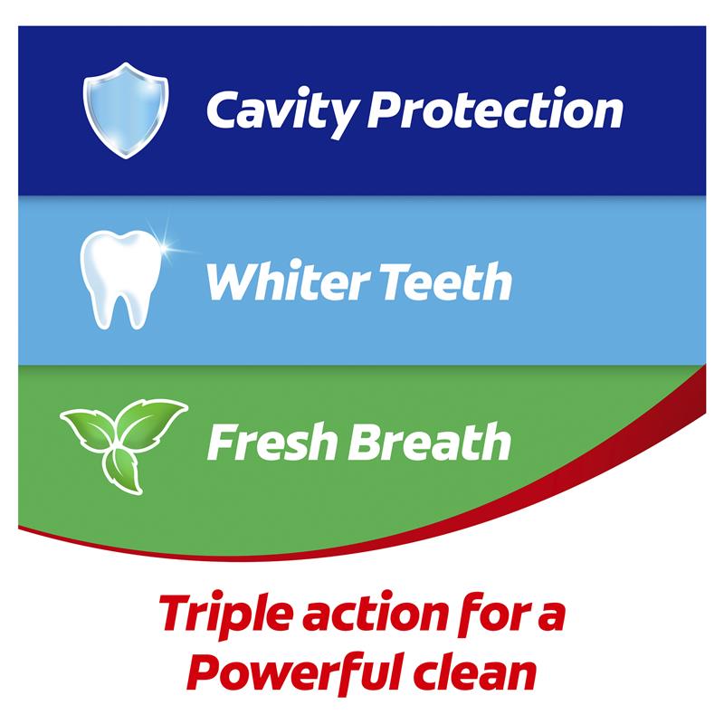 Load image into Gallery viewer, Colgate Triple Action Cavity Protection Fluoride Original Mint Toothpaste 110g
