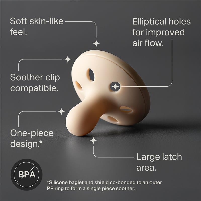 Load image into Gallery viewer, Tommee Tippee Breast Like Soother 0-6 Months 2 Pack
