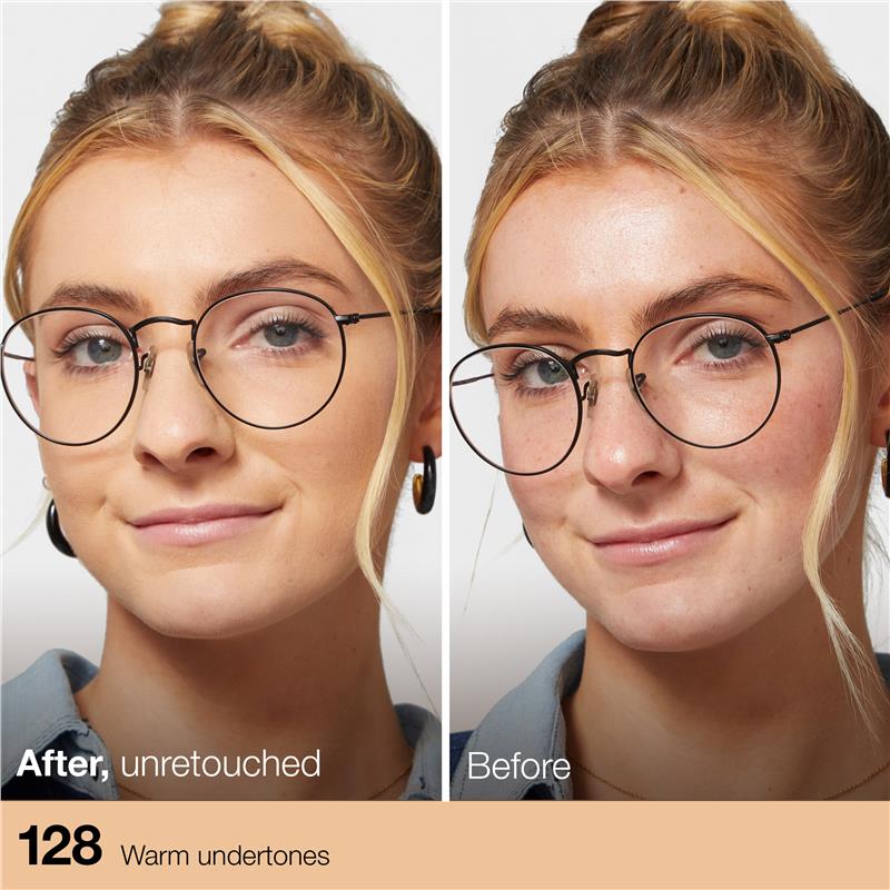 Load image into Gallery viewer, Maybelline Fit Me Matte &amp; Poreless Mattifying Liquid Foundation - Warm Nude 128

