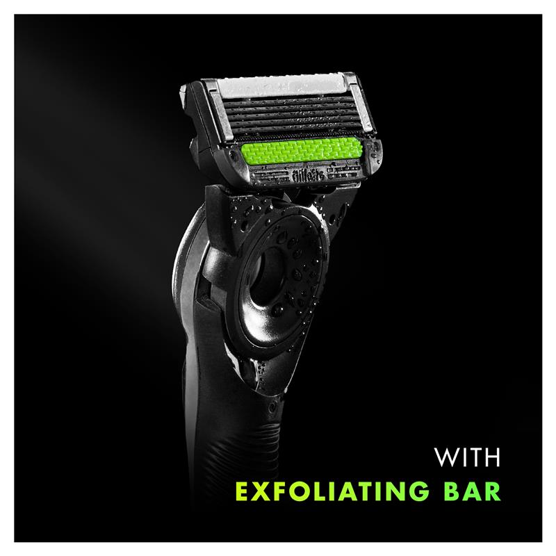 Load image into Gallery viewer, Gillette Labs Exfoliating Razor with Magnetic Stand + 4 Blade Refills
