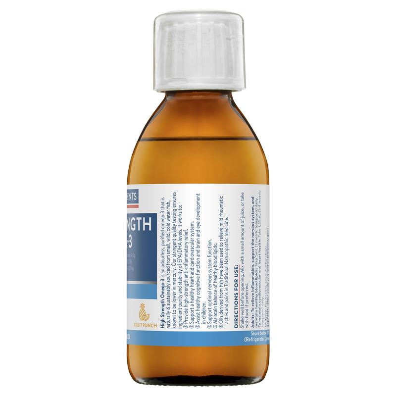 Load image into Gallery viewer, Ethical Nutrients High Strength Omega-3 Fruit Punch 170mL Liquid
