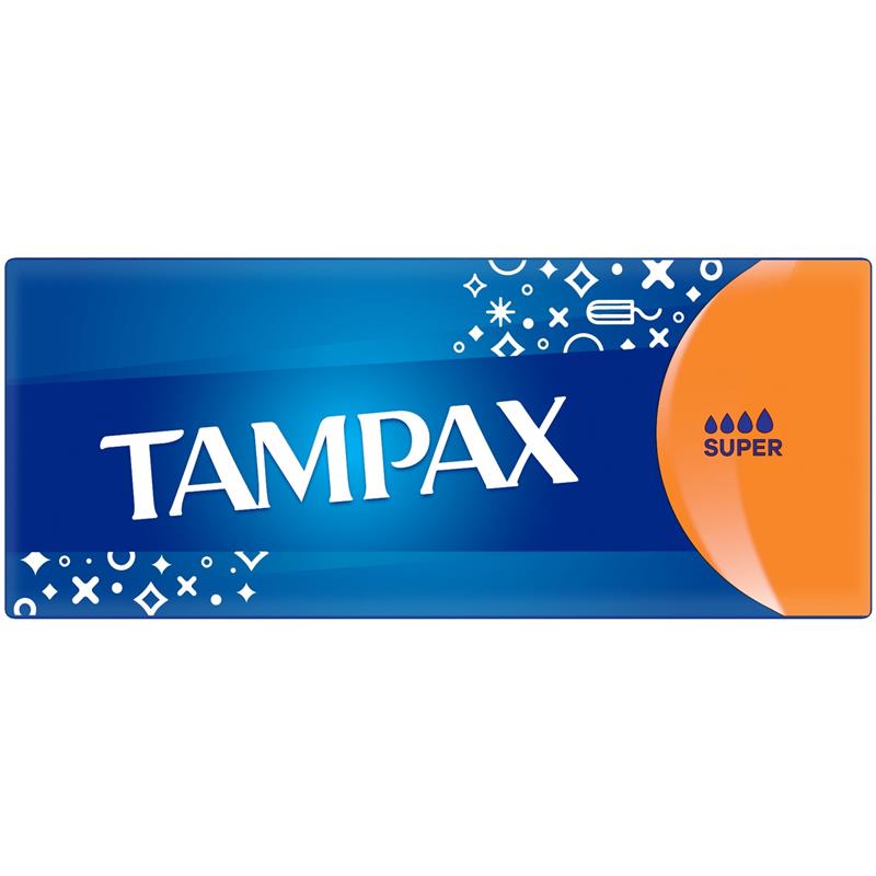 Load image into Gallery viewer, Tampax Super Tampons with Applicator 20 Pack
