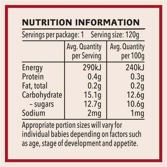 Heinz Apple Strawberry & Passionfruit Pouch 120g 8m+