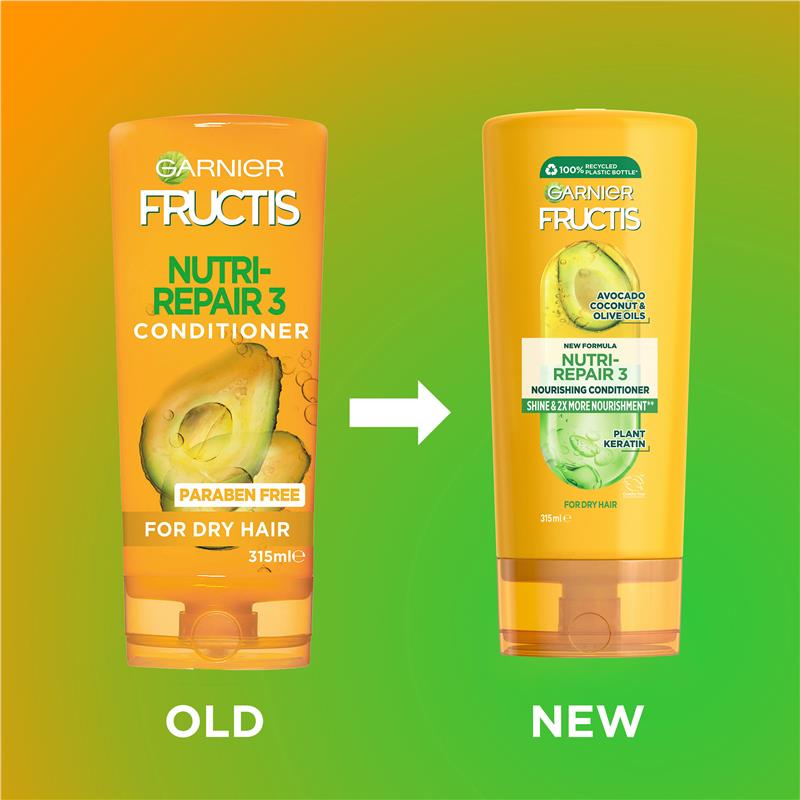 Load image into Gallery viewer, Garnier Fructis Nutri-Repair 3 Conditioner 315ml
