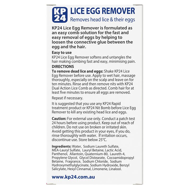 Load image into Gallery viewer, KP24  Head Lice/Nit Egg Remover 100ml

