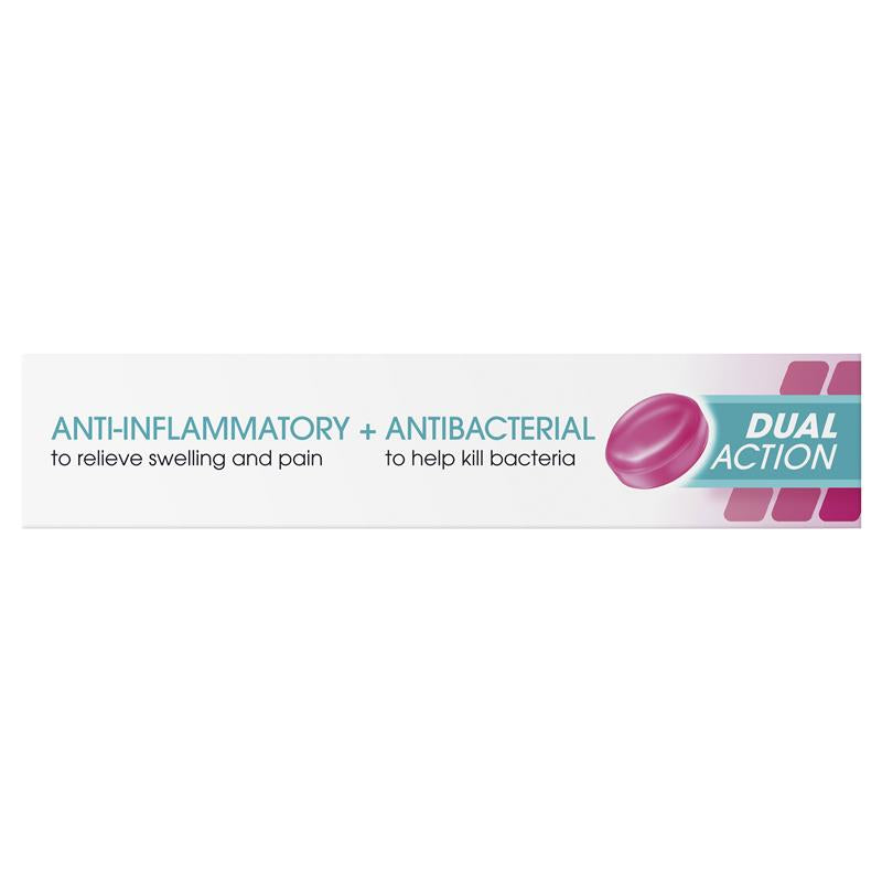 Load image into Gallery viewer, Difflam Sore Throat Sugar Free Strawberry 16 Lozenges
