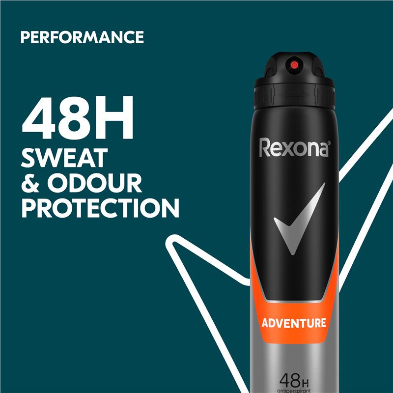 Load image into Gallery viewer, Rexona Men Antiperspirant Aerosol Adventure 250ml
