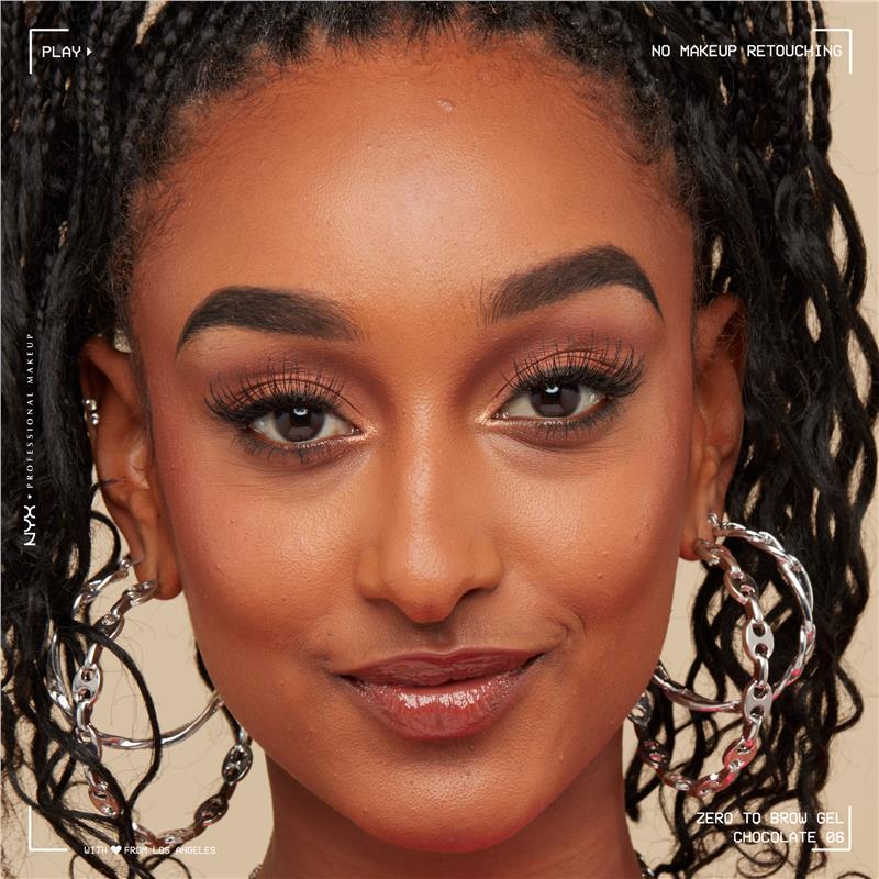 Load image into Gallery viewer, NYX Zero To Brow Gel Chocolate
