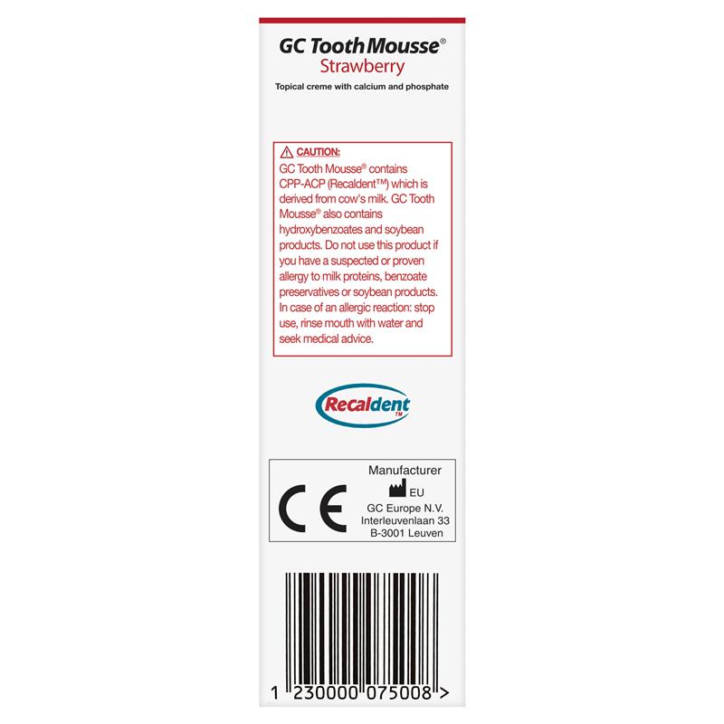 Load image into Gallery viewer, GC Tooth Mousse Strawberry 40g
