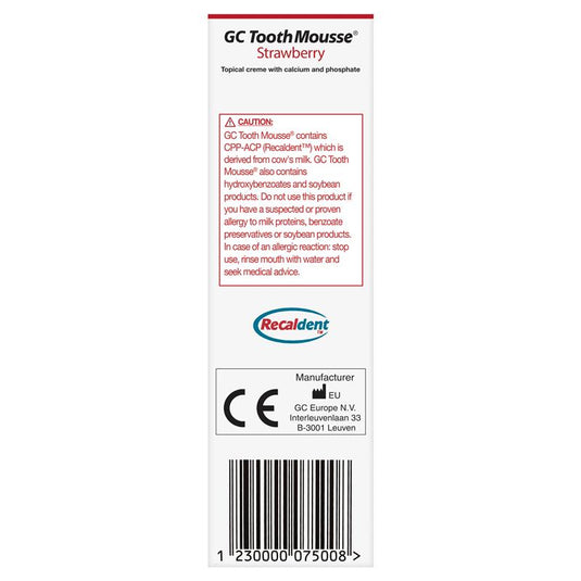 GC Tooth Mousse Strawberry 40g