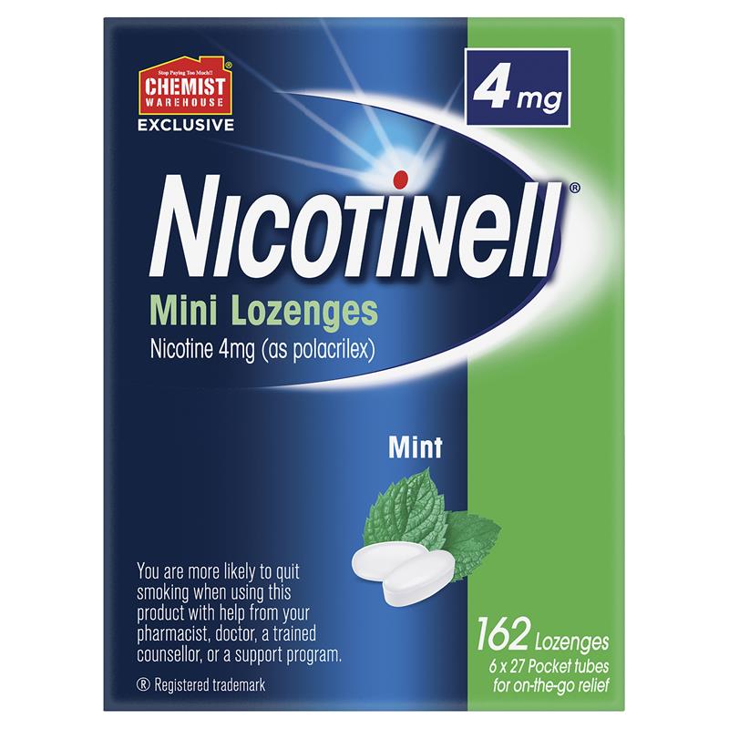 Load image into Gallery viewer, Nicotinell Mini 4mg 162 Lozenges
