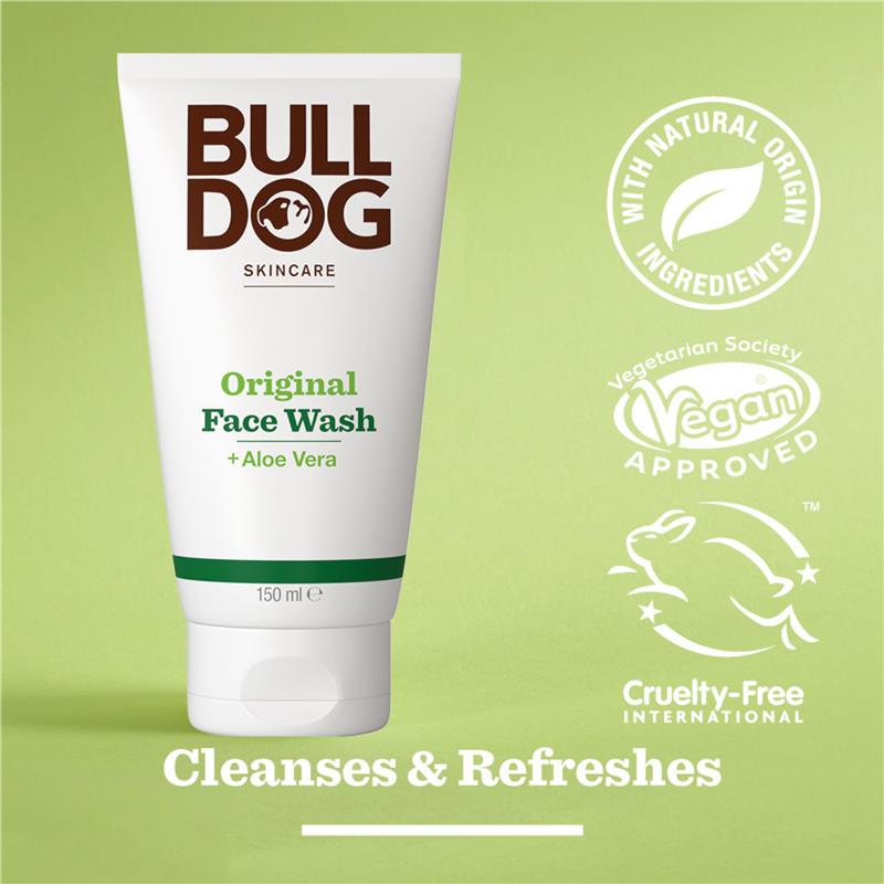 Load image into Gallery viewer, Bulldog Skincare for Men Original Face Wash 150ml
