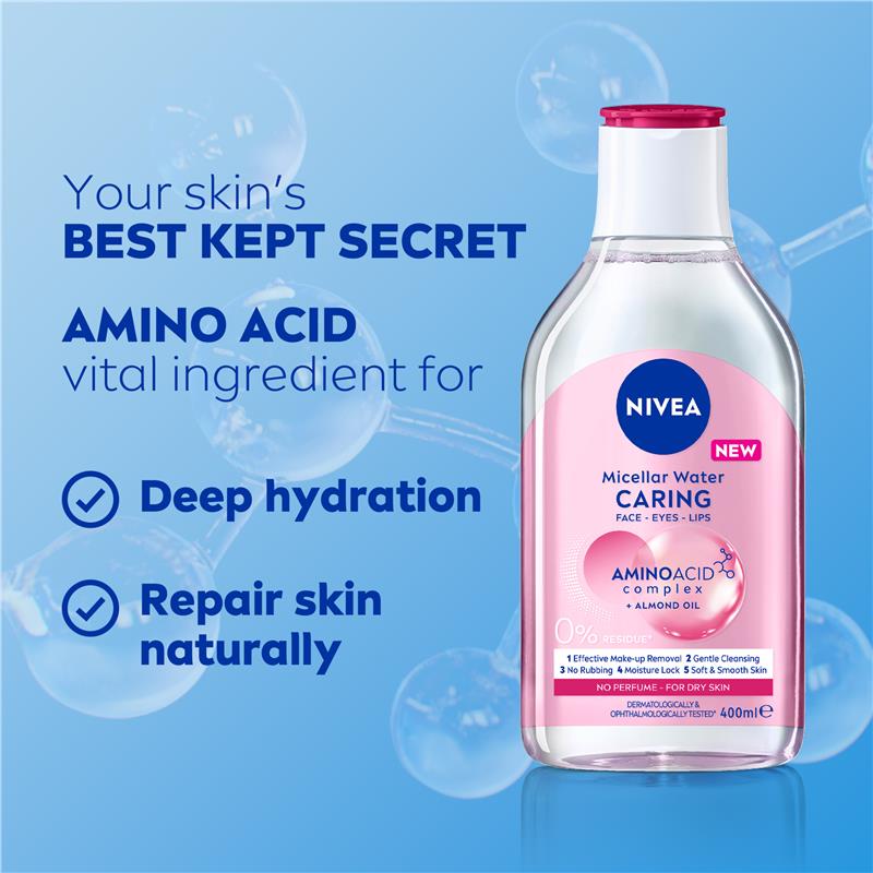 Load image into Gallery viewer, NIVEA Micellar Water Caring 400ml
