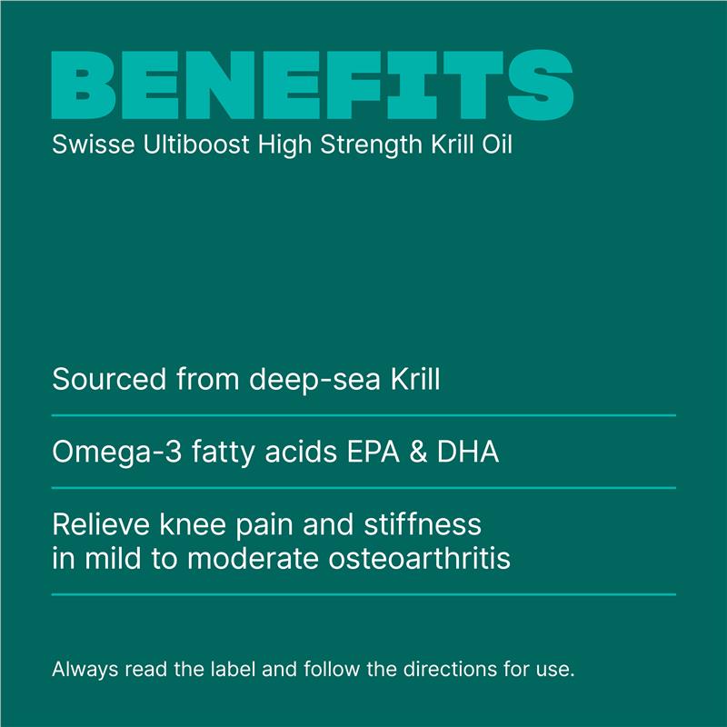Load image into Gallery viewer, Swisse High Strength Krill Oil 60 Capsules Exclusive Size

