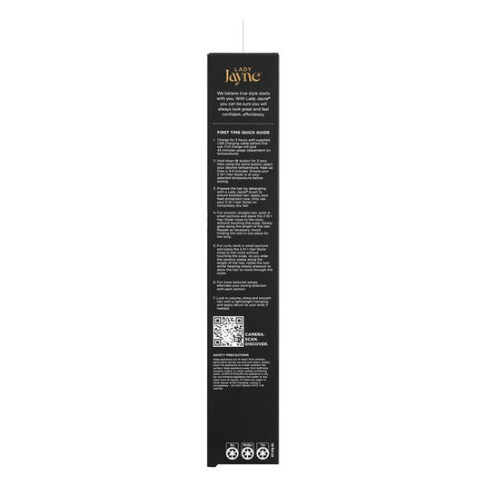Lady Jayne Salon Pro Rechargeable 2 in 1 Hair Styler