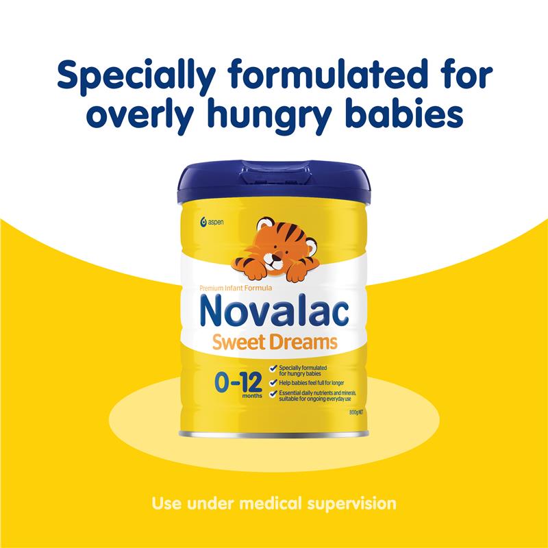 Load image into Gallery viewer, Novalac SD Sweet Dreams Formula 0-12 Months 800g
