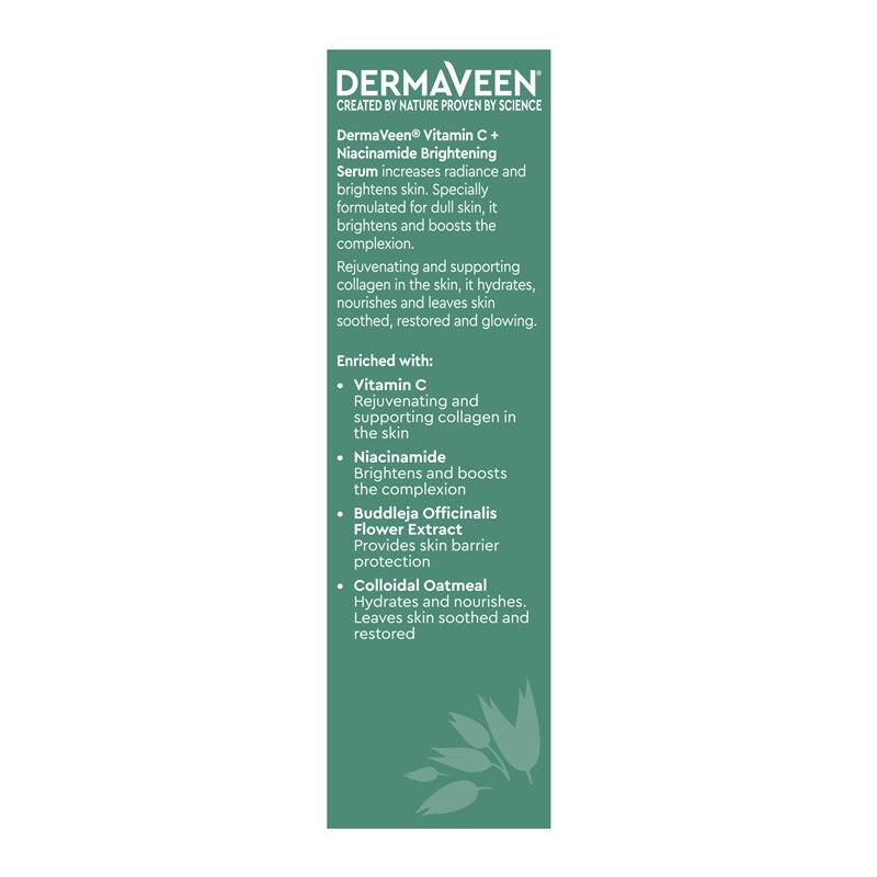 Load image into Gallery viewer, DermaVeen Face Vitamin C + Niacinamide Brightening Serum 30ml
