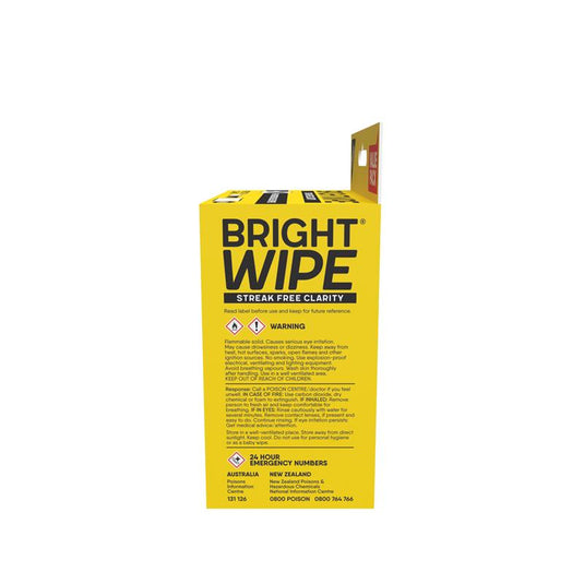 BrightWipe Lens Cleaning Wipes 60 Pack