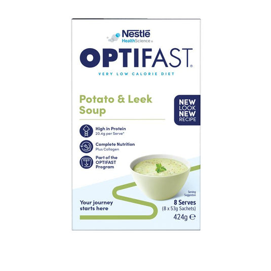 Optifast VLCD Soup Potato Leek 8 x 53g