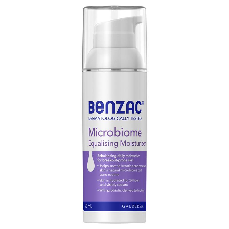 Load image into Gallery viewer, Benzac Microbiome Equalising Moisturiser 50ml
