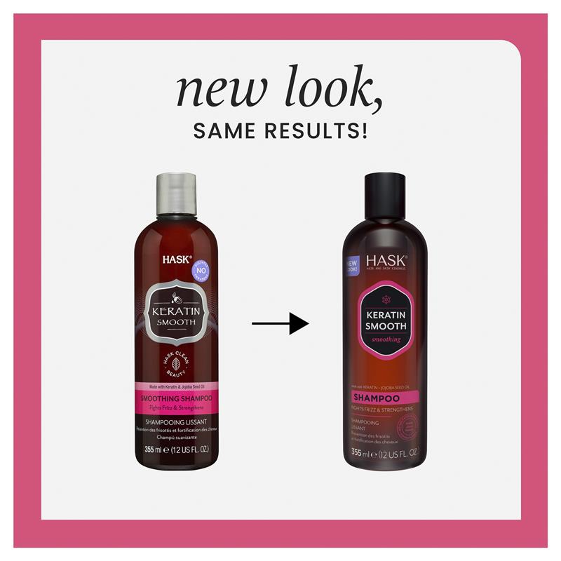 Load image into Gallery viewer, Hask Keratin Protein Smoothing Shampoo 355ml

