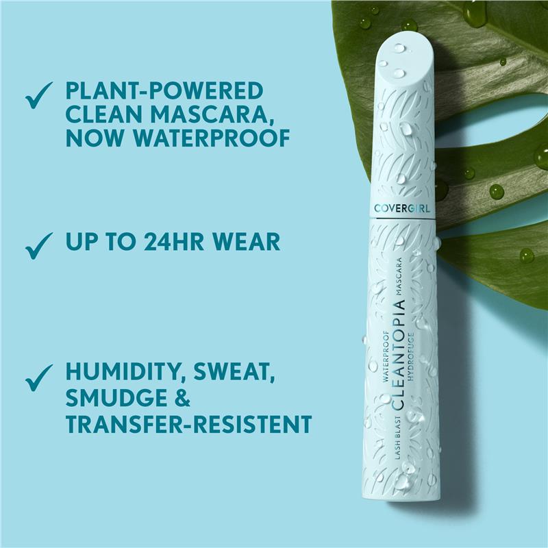 Load image into Gallery viewer, Covergirl Lash Blast Cleantopia Waterproof Mascara Extreme Black
