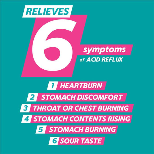 Gaviscon Dual Action Liquid Sachets Peppermint 12 Pack