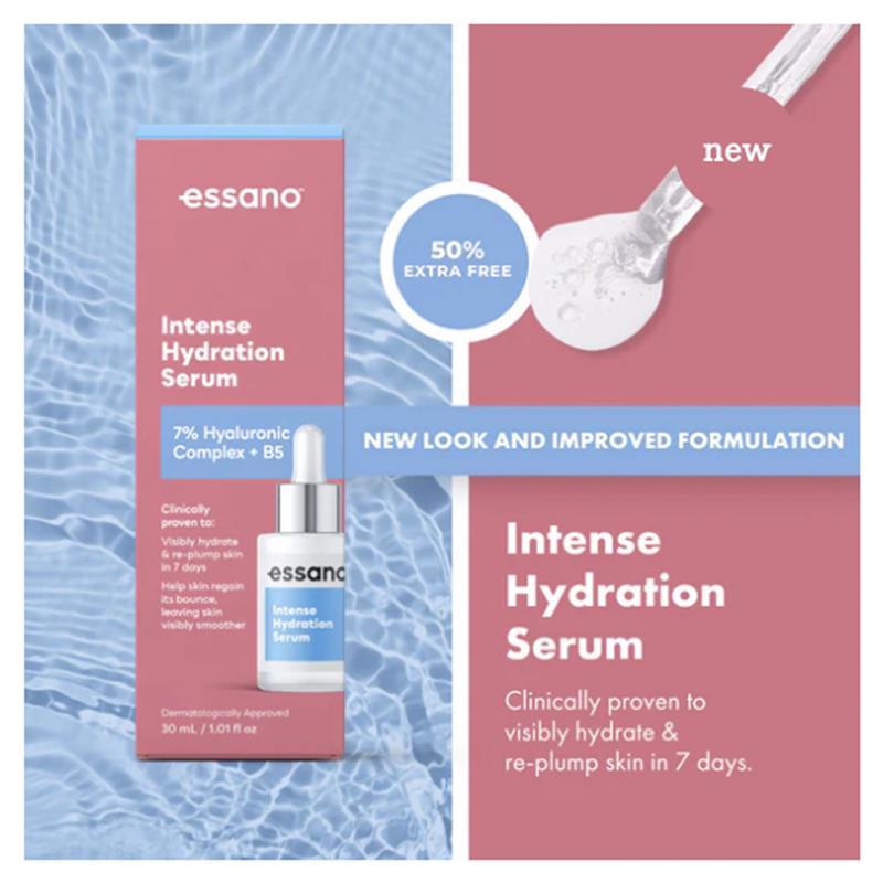 Load image into Gallery viewer, Essano Intense Hydration Hyaluronic Acid Concentrated Serum 30ml
