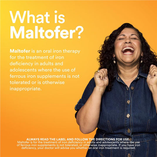 Maltofer Oral Iron 100mg 30 Tablets