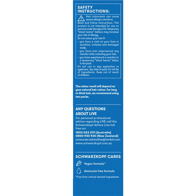 Load image into Gallery viewer, Schwarzkopf LIVE Colour Silver Toner Semi Permanent 75ml
