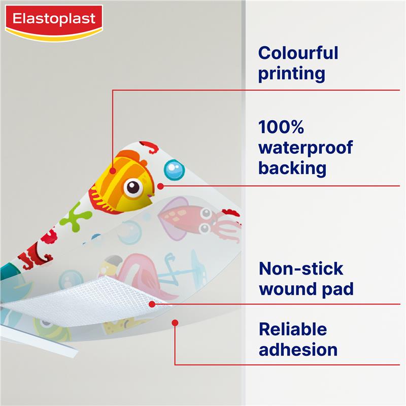 Load image into Gallery viewer, Elastoplast Kids Waterproof Strips 20 Pack
