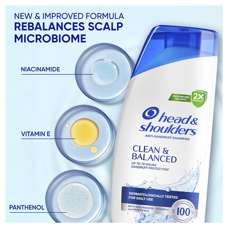 Load image into Gallery viewer, Head &amp; Shoulders Clean &amp; Balanced Anti-Dandruff Shampoo 400mL
