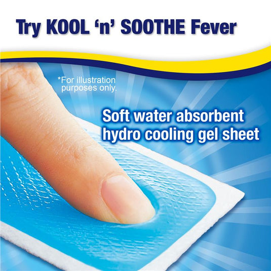 Kool n Soothe Kids Fever Relief - 6 Sheets