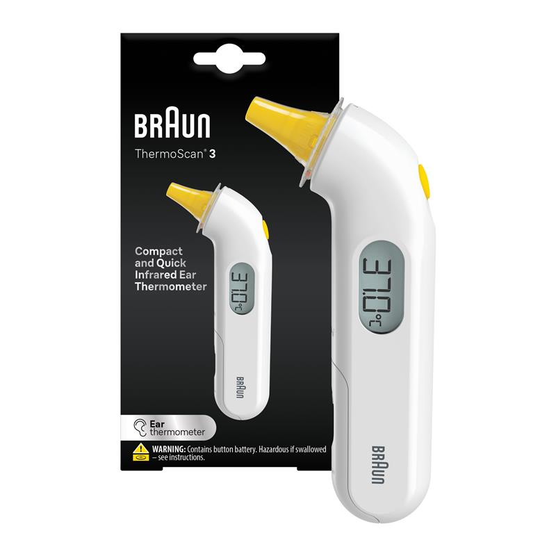 Load image into Gallery viewer, Braun Thermoscan 3 Ear Thermometer
