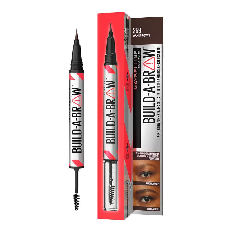 Load image into Gallery viewer, Maybelline Build A Brow 259 Ash Brown
