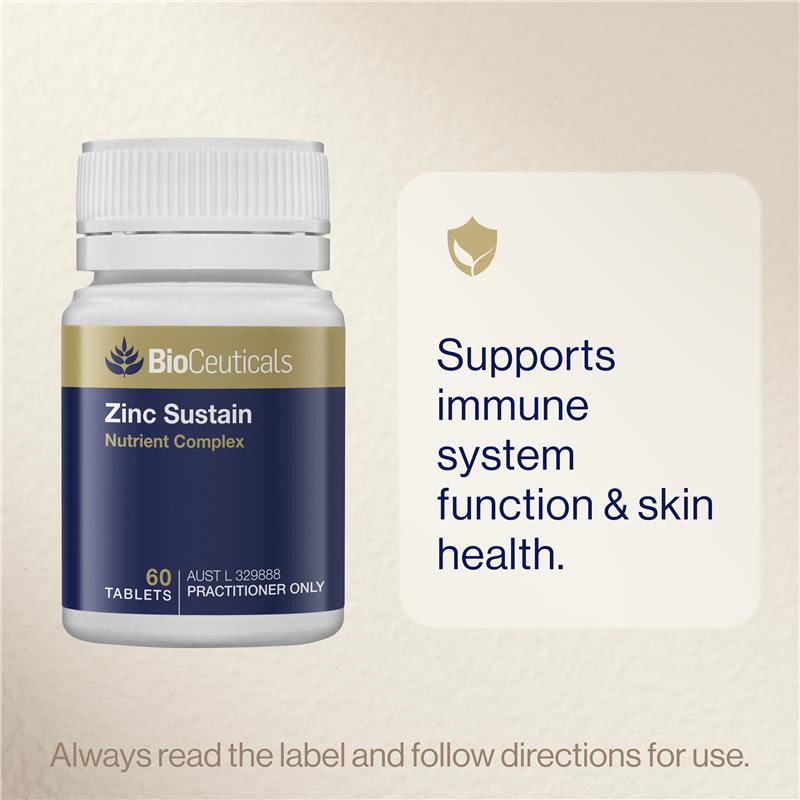 Load image into Gallery viewer, BioCeuticals Zinc Sustain 60 Tablets
