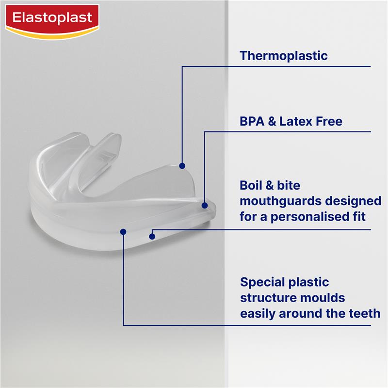 Load image into Gallery viewer, Elastoplast Sport Clear Mouthguard Youth

