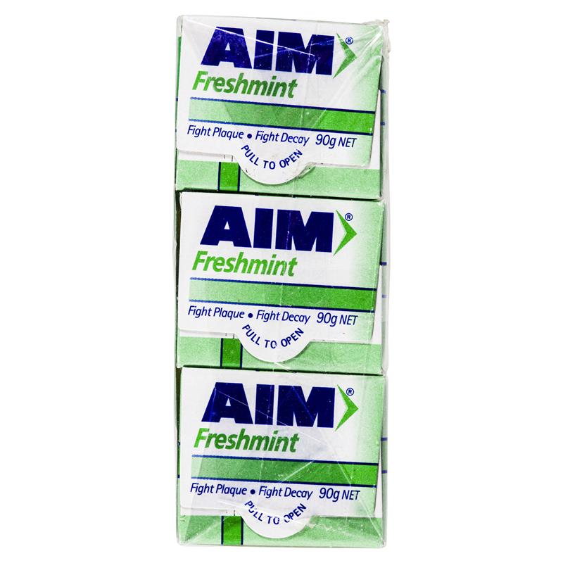 Load image into Gallery viewer, Aim Toothpaste Freshmint Value 3 Pack

