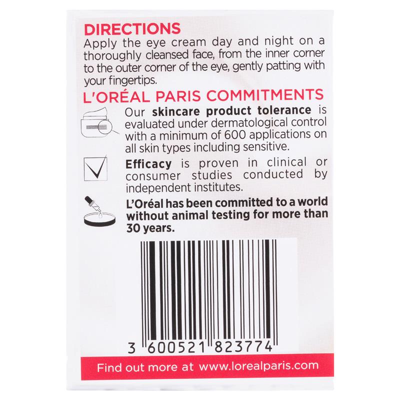 Load image into Gallery viewer, L'Oreal Paris Revitalift Hydrating Eye Cream 15ml
