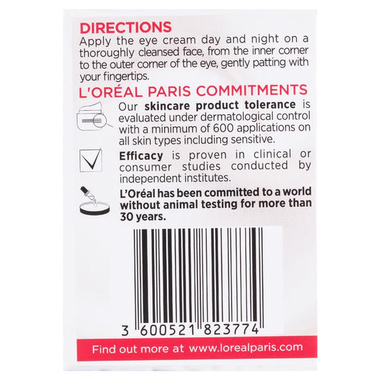 L'Oreal Paris Revitalift Hydrating Eye Cream 15ml