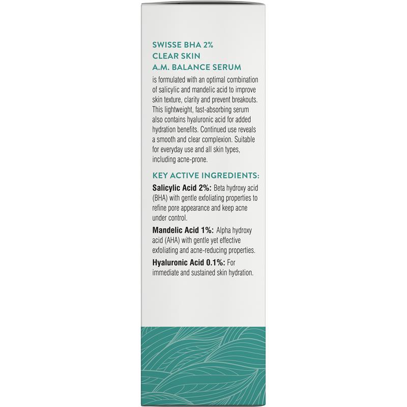 Load image into Gallery viewer, Swisse Skincare BHA 2% Clear Skin AM Balance Serum 30ml
