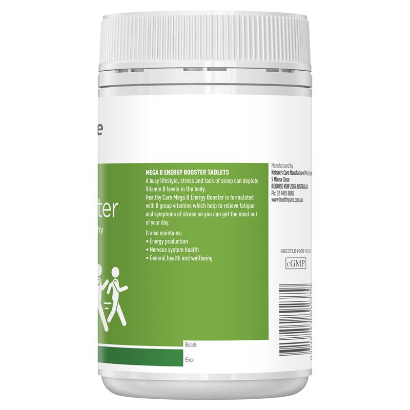 Load image into Gallery viewer, Healthy Care Mega B 200 Tablets
