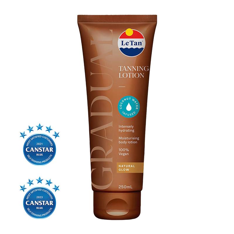 Load image into Gallery viewer, Le Tan Coconut Gradual Tan Lotion 250ml
